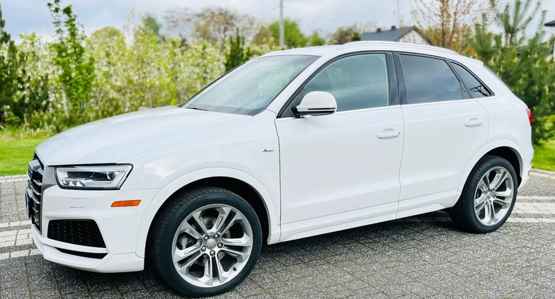 Audi Q3 cena 85900 przebieg: 124990, rok produkcji 2018 z Łuków małe 436